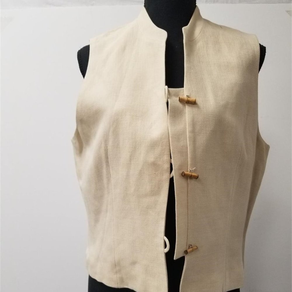 Ann Taylor Beige Vest, Size 12